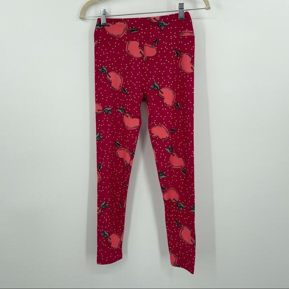 Lularoe Leggings Love Cupid Heart Arrow Shot Through The Heart Dots One Size - Picture 2 of 9